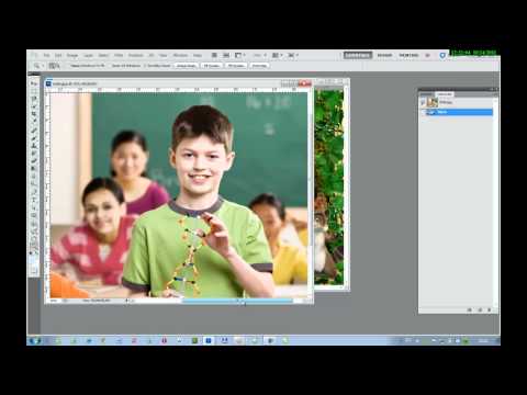 Как да изрежете и поставите във Photoshop?