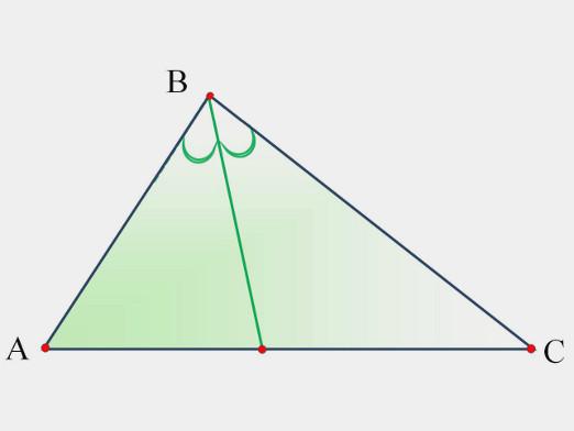 Как да намерите bisector на триъгълник?